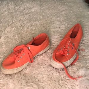 SUPERGA ORANGE SNEAKER